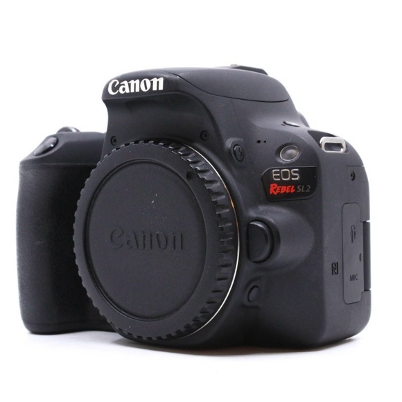 Canon EOS Rebel SL2 DSLR Camera - Black and Red